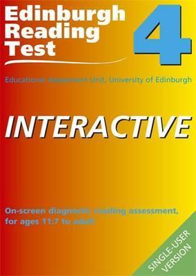 Edinburgh Reading Test Interactive (ERTi) 4 Single-User CD-ROM