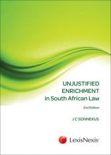 Unjustified Enrichment in South African Law 2ED - Elex Academic Bookstore