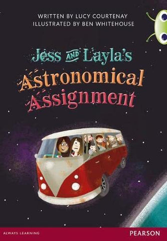 Bug Club: Jess & Layla's Astronomical Assignment Dark Red - A