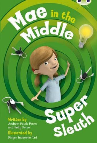 Bug Club: Mae in the Middle: Super Sleuth Lime B