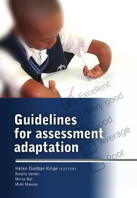 Guidelines for Assessment Adaptation - Elex Academic Bookstore