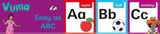 Vuma English First Additional Language Level 1 Alphabet Frieze: Easy as ABC: Level 1: Grade 1
