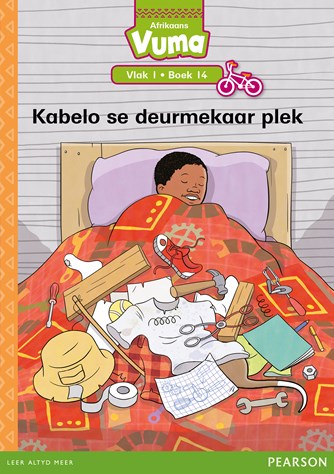 Vuma Vlak 1 Boek 14 Leesboek: Kabelo se deurmekaar plek