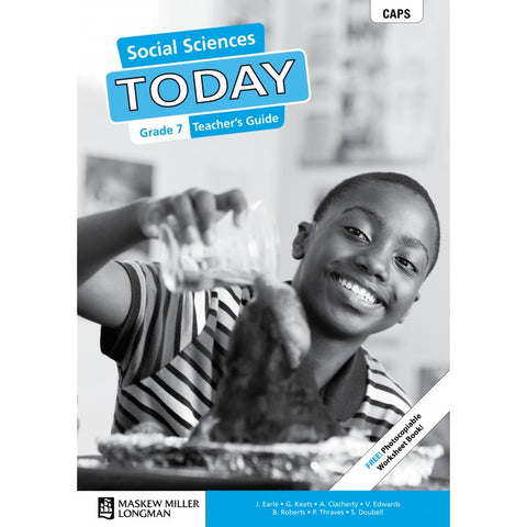 Social Sciences Today Grade 7 Teacher's Guide ePDF (perpetual licence)