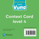 Vuma English First Additional Language Level 4 Context Cards: Level 4: Grade 1