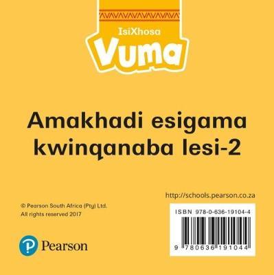 Vuma IsiXhosa Home Language Amakhadi esisigama kwinqanaba lesi-2: Level 2: Grade 1