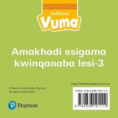 Vuma IsiXhosa Home Language Amakhadi esisigama kwinqanaba lesi-3: Level 3: Grade 1