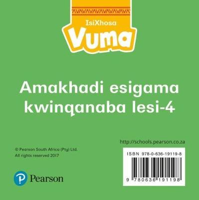 Vuma IsiXhosa Home Language Amakhadi esisigama kwinqanaba lesi-4: Level 4: Grade 1