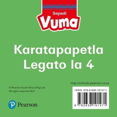 Vuma Sepedi Home Language Legato la 4 Karatapapetla: Level 4: Grade 1