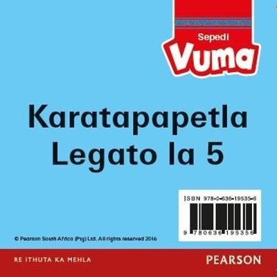 Vuma Sepedi Home Language Legato la 5 Karatapapetla: Level 5: Grade 2