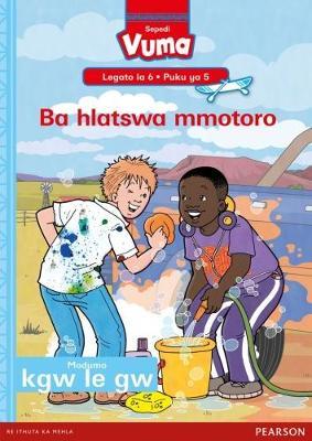 Vuma Sepedi Home Language Legato la 6 Puku ye Kgolo ya 5: Ba hlatswa mmotoro: Level 6: Big Book 5: Grade 2