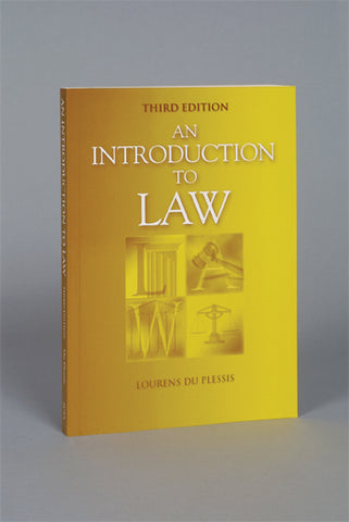 Introduction to Law, An (1999 - 3rd edition)