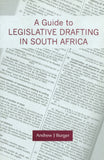 Guide to Legislative Drafting in South A frica - Elex Academic Bookstore