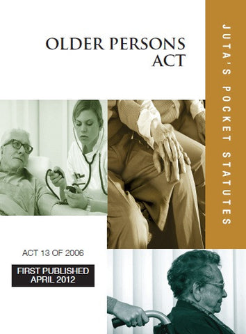 Older Persons Act Pocket Statutes - Elex Academic Bookstore