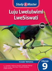 Study & Master Luju Lwelulwimi LweSiswati Incwadzi Yathishela Libanga 9