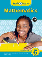 Study & Master Mathematics Teacher's Guide Grade 6