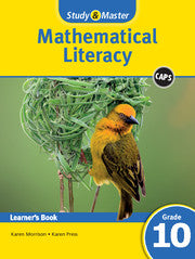 Study & Master Mathematical Literacy Learner's Book Grade 10
