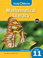 Study & Master Mathematical Literacy Teacher's Guide Grade 11