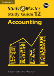 Study & Master Accounting Study Guide Grade 12