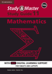 Study and Master Mathematics Study Guide Grade 11 (Blended) English