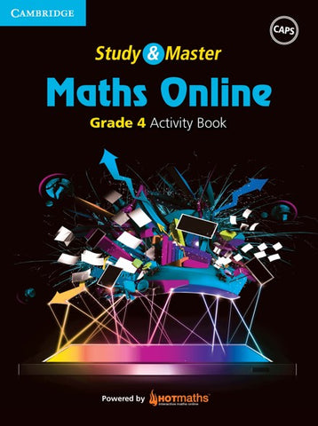 Study and Master Maths Online Grade 4 Activity Book powered by HOTMaths