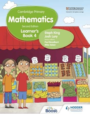 CAMBRIDGE PRIMARY MATHEMATICS LEARNER'S BOOK 4