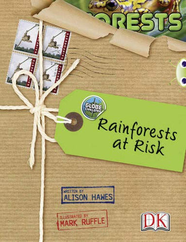 Bug Club: Globe Challenge: Rainforests at Risk Dark Red - A