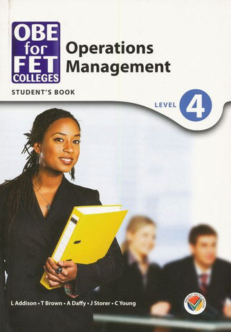 Colleges Operations Management Level 4 Student's Book (Printed book.)