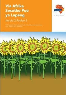 "Via Afrika Sesotho Home Language Grade 2 Reader 3 Stories:  1. Mobu mpho ya rona  2. Ke semphethe ke o fete  3. Boitlhokomelo tseleng 4. Re a sebetsa re a fapana (Printed book.)"