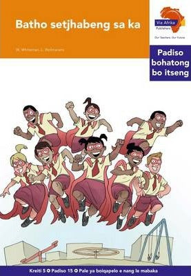 "Via Afrika Sesotho Home Language Intermediate Phase Graded Reader 15:  Batho setjhabeng sa ka (Printed book.)"