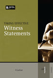 Taking Effective Witness Statements - Elex Academic Bookstore