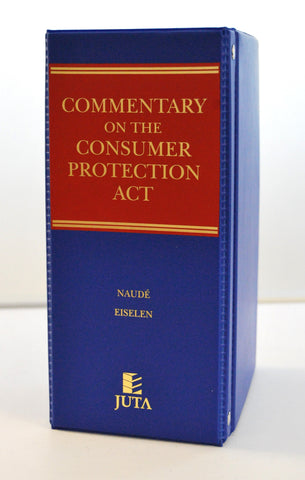 Commentary on the Consumer Protection Act (published since 2015)