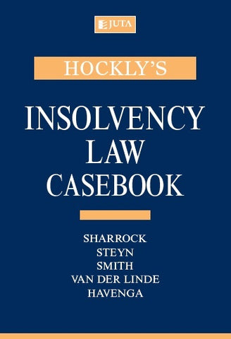 Hockly's Insolvency Law Casebook (Paperback)