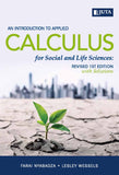 INTRODUCTION TO APPLIED CALCULUS FOR SOCIAL AND LIFE SCIENCES, 1st Edition (Revised)