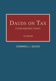 Dauds on Tax: Contemporary Issues 1st Edition