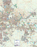 Gauteng East Rand Wall Map