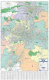 Gauteng Regional Wall Map