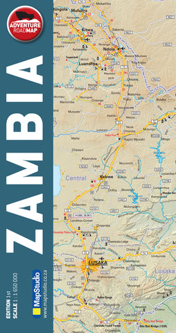 Zambia Adventure Road Map
