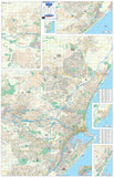 Durban Large Wall Map