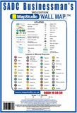 SADC Businessman's Wall Map