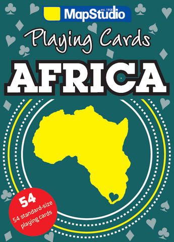 Map Studio Africa Playing Cards
