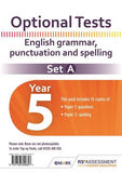 Optional Tests Set A Grammar, Punctuation & Spelling Year 5 Pupil Pack