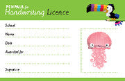 Penpals for Handwriting Pen Licence Cards (pack of 200) (Loose-leaf)