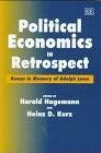 Political Economics in Retrospect : Essays in Memory of Adolph Lowe