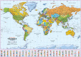 CHART: MAPS: WORLD MAP POLITICAL A1