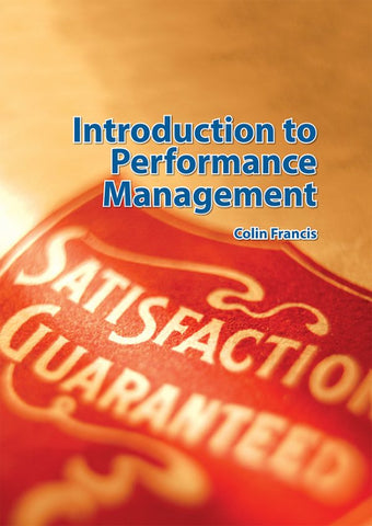NQF4 Introduction to Performance Management