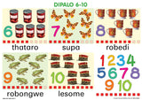 CHART: JUNIOR SETSWANA NUMBER 6 - 10