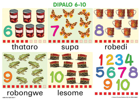 CHART: JUNIOR SETSWANA NUMBER 6 - 10