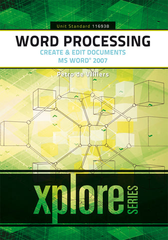 Word Processing: Create & Edit Documents – SAQA ID 116938