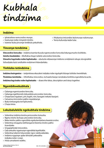 CHART: WRITING PARAGRAPHS (SISWATI) A2 (FLAT)